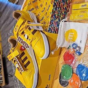 Brand new with tags Ltd Ed Adidas forum lo 84 peanut M&Ms